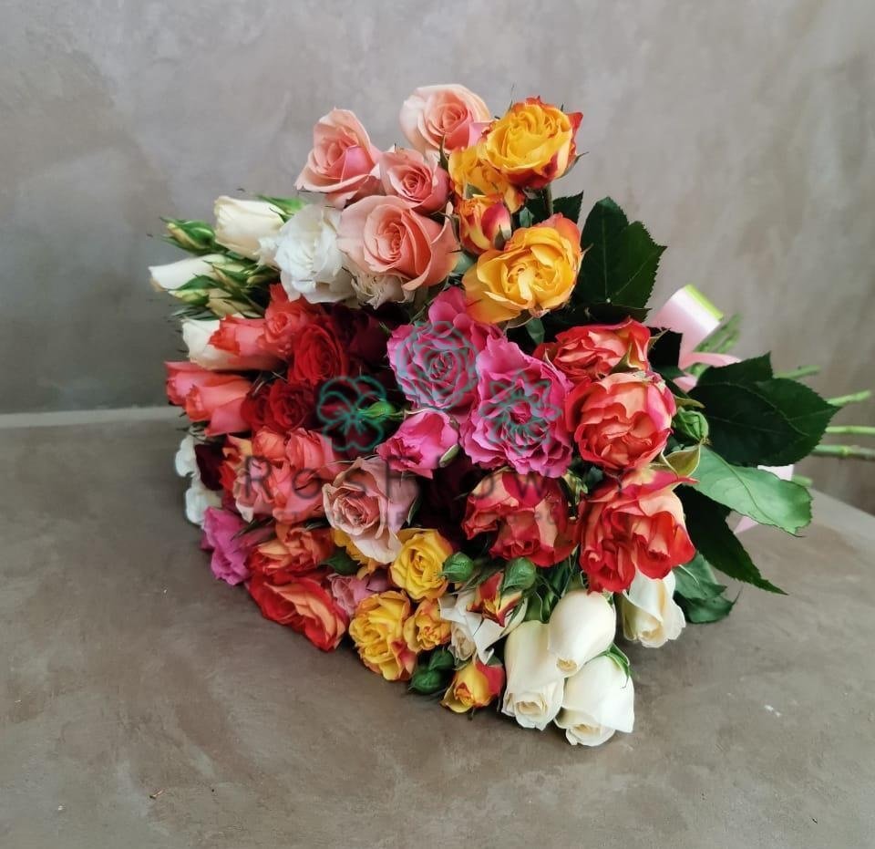 Букет цветов из: Розы в Родниках Ивановской области