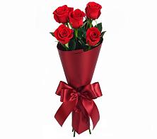 Букет 5 Красных роз Эдлесс Лав в Родниках Ивановской области