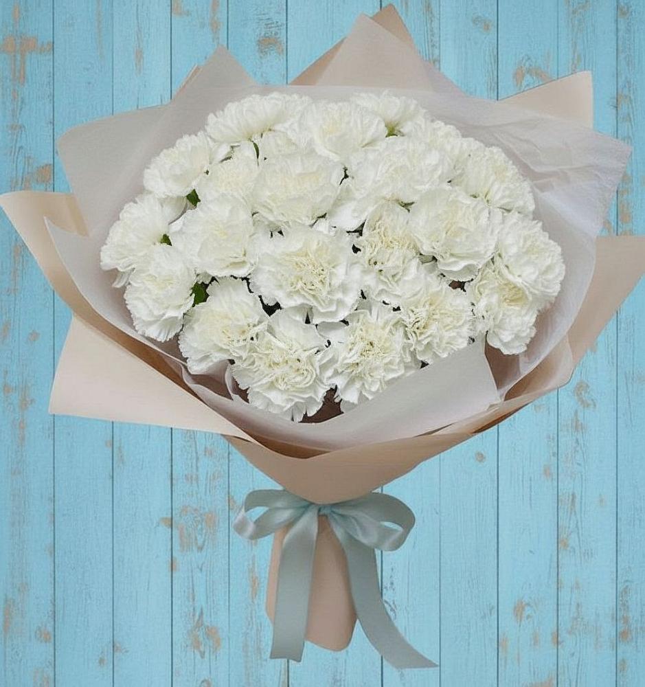 Букет цветов из: Гвоздики в Родниках Ивановской области