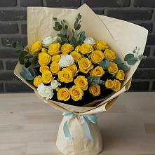 Букет цветов из:  Розы в Родниках Ивановской области