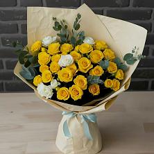 Букет цветов из:  Розы в Родниках Ивановской области
