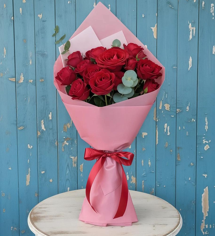 Букет цветов из: Розы в Родниках Ивановской области