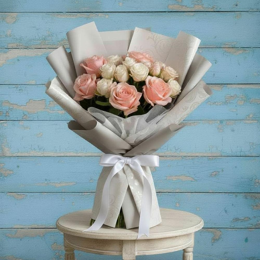 Букет цветов из: Розы в Родниках Ивановской области