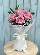 Букет цветов из:  Розы #REPLACE_PRED# Родниках Ивановской области
