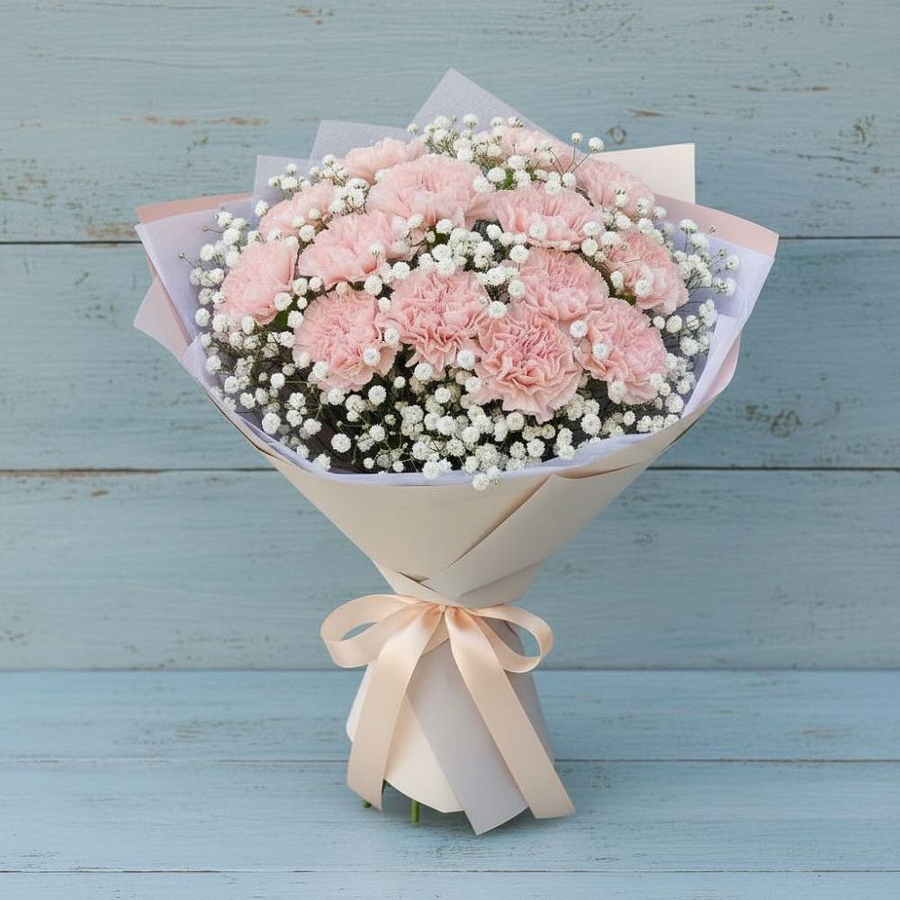 Букет цветов из: Гвоздики в Родниках Ивановской области