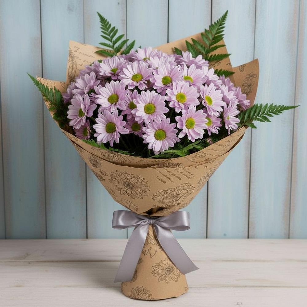 Букет цветов из: Хризантемы в Родниках Ивановской области