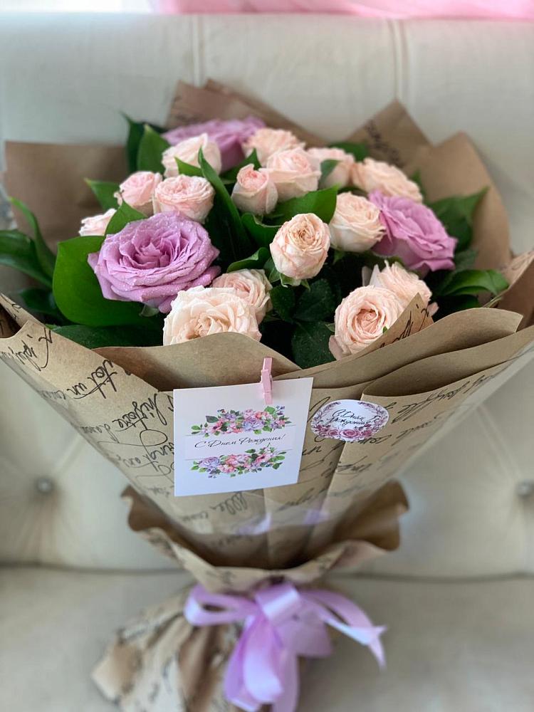 Букет цветов из: Розы в Родниках Ивановской области