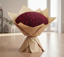 Букет 101 Красная роза в Родниках Ивановской области