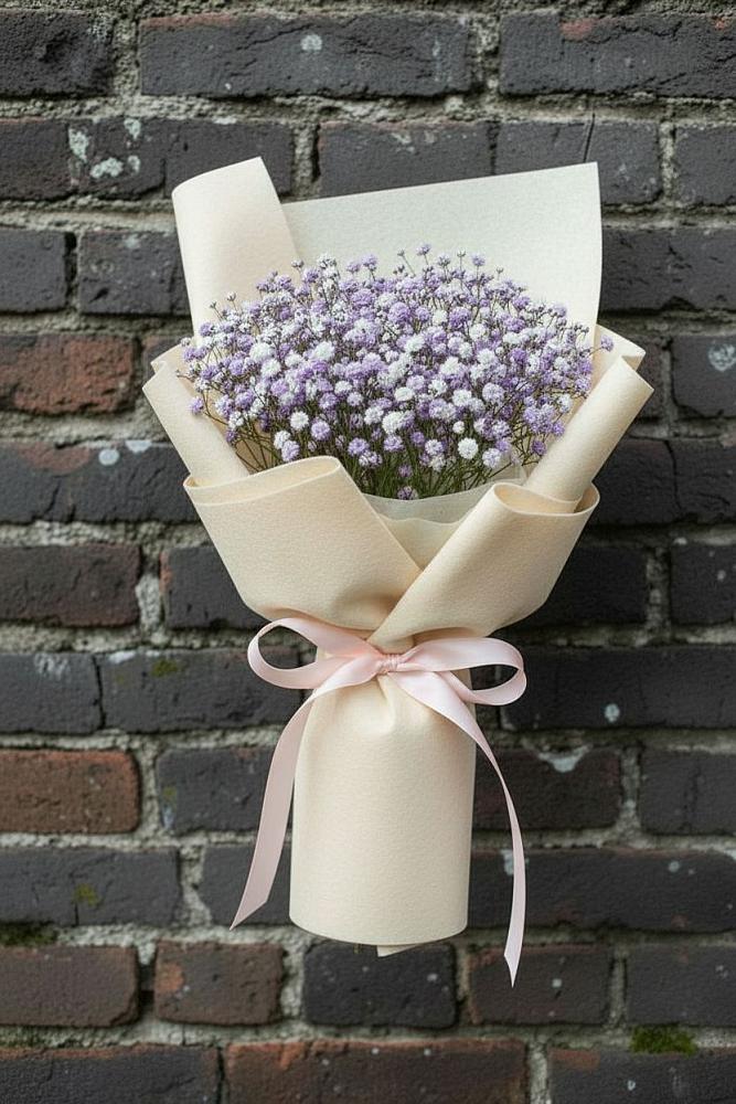 Букет цветов из: Гипсофила в Родниках Ивановской области