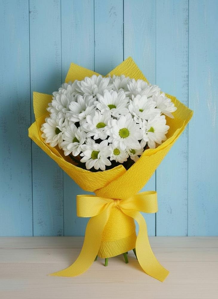 Букет цветов из: Хризантемы в Родниках Ивановской области