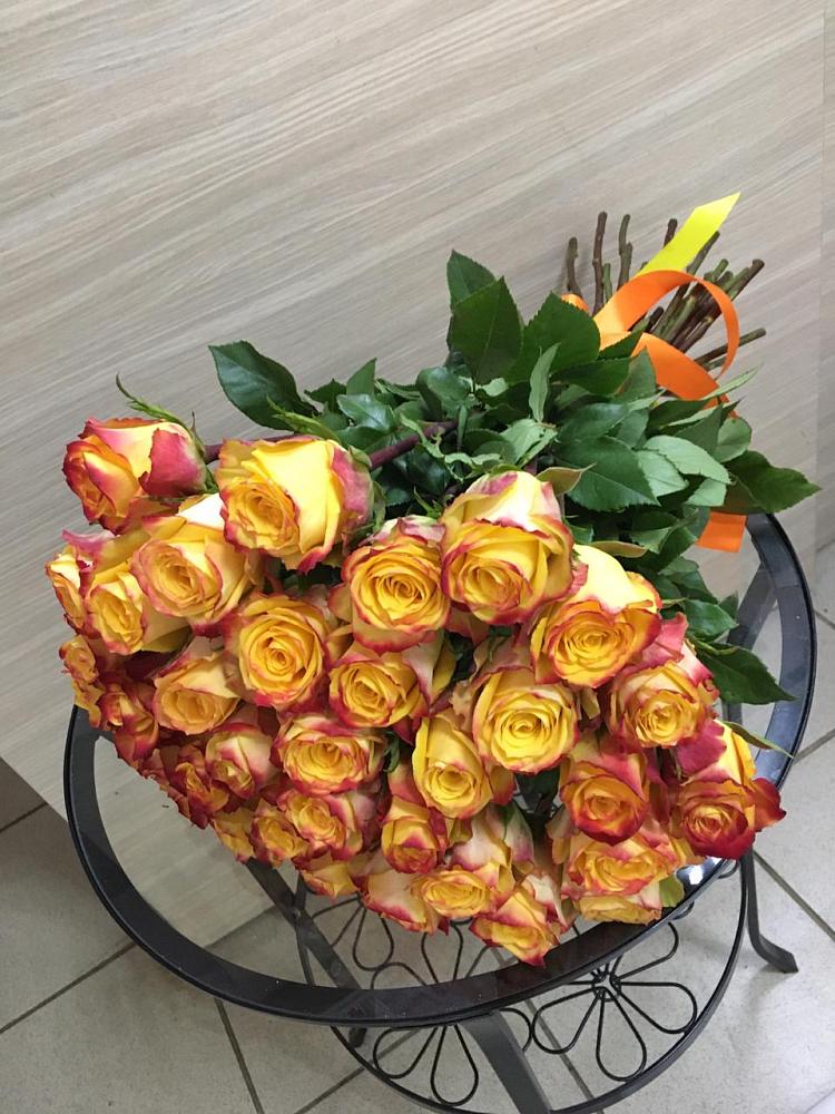 Букет Желтые розы в Родниках Ивановской области