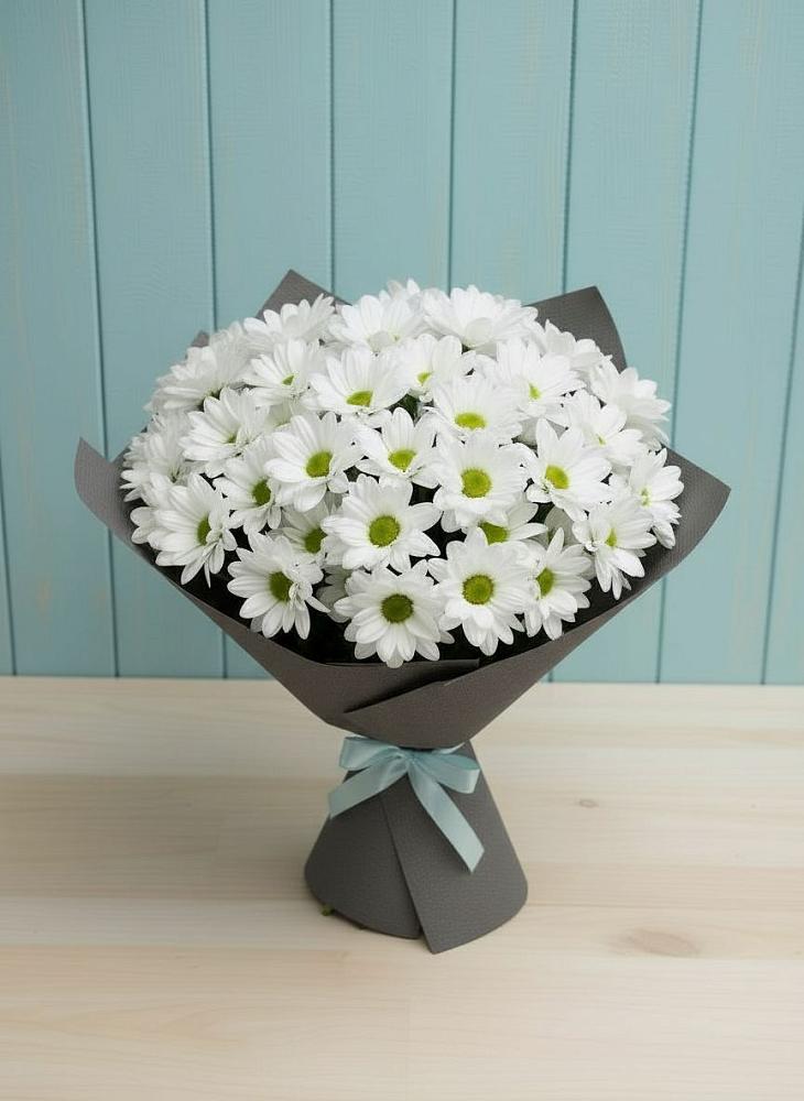 Букет цветов из: Хризантемы в Родниках Ивановской области