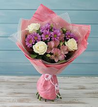 Букет цветов из:  Герберы в Родниках Ивановской области