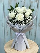Букет цветов из:  Розы в Родниках Ивановской области
