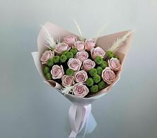 Букет цветов из:  Розы и Хризантемы в Родниках Ивановской области