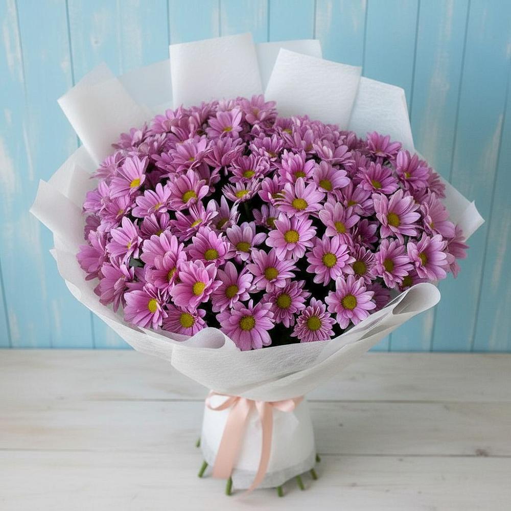 Букет цветов из: Хризантемы в Родниках Ивановской области