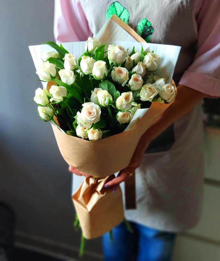 Букет цветов из: Розы в Родниках Ивановской области