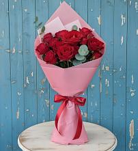 Букет цветов из:  Розы в Родниках Ивановской области
