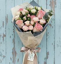 Букет цветов из:  Розы в Родниках Ивановской области