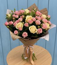 Букет цветов из:  Розы в Родниках Ивановской области