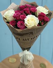 Букет цветов из:  Розы в Родниках Ивановской области