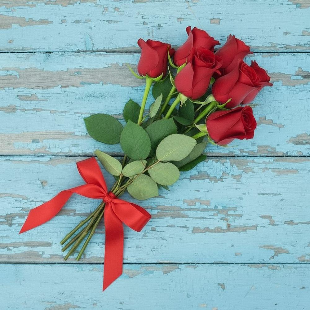 Букет Красные розы в Родниках Ивановской области