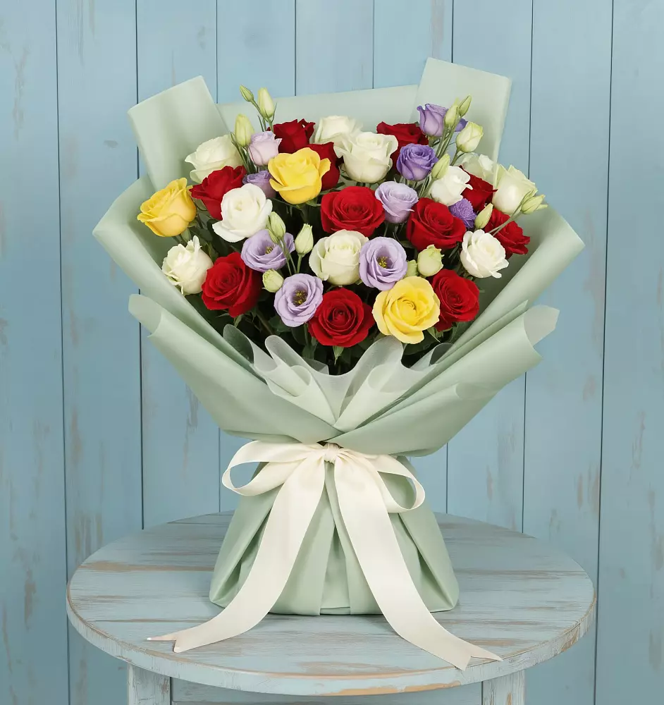 Букет цветов из: Розы в Родниках Ивановской области