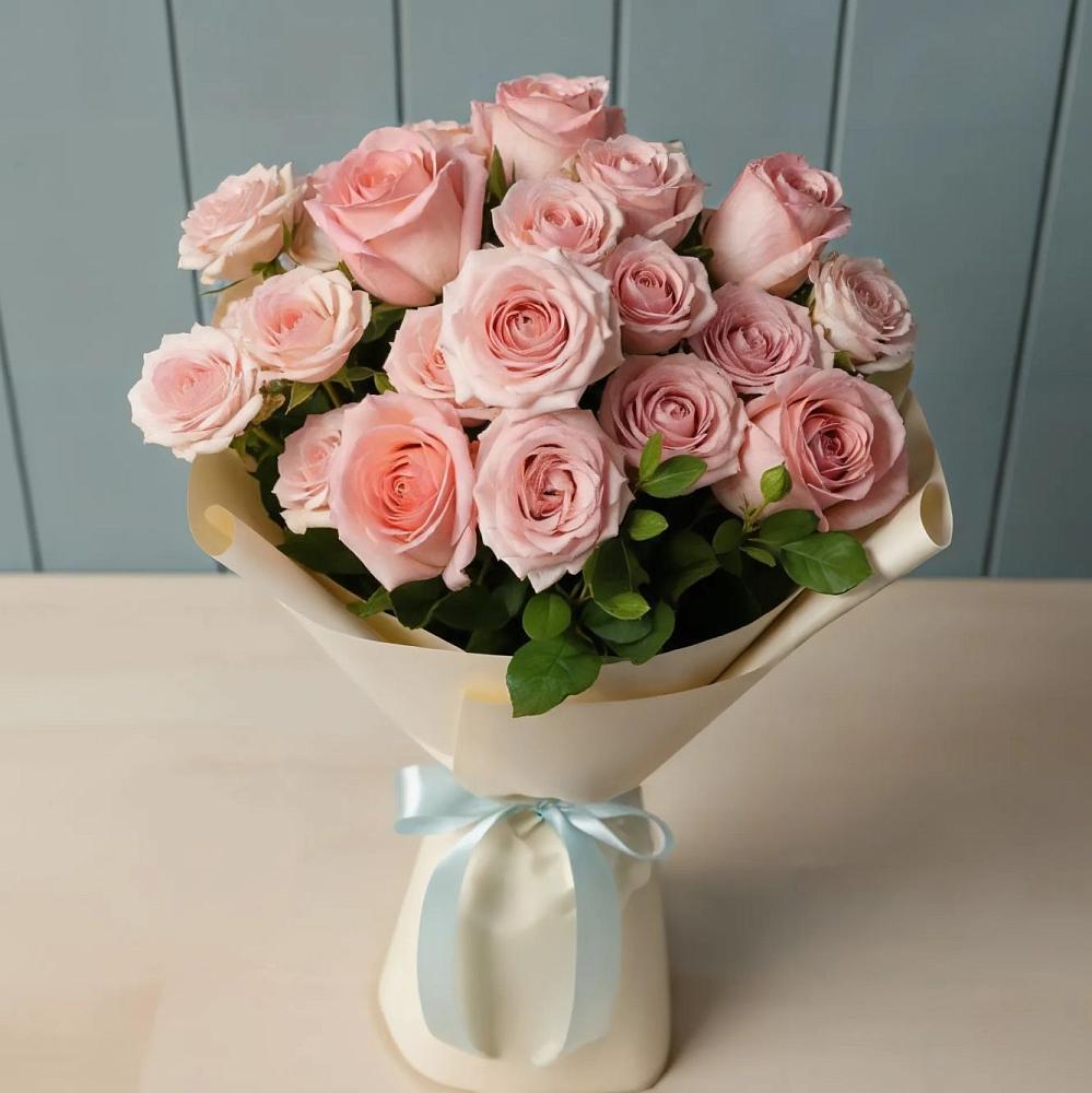 Букет Розовый шарм в Родниках Ивановской области